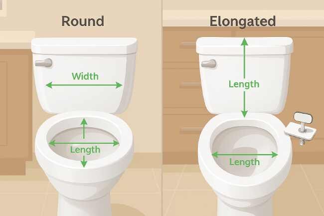 How to Measure a Toilet Seat for Replacement