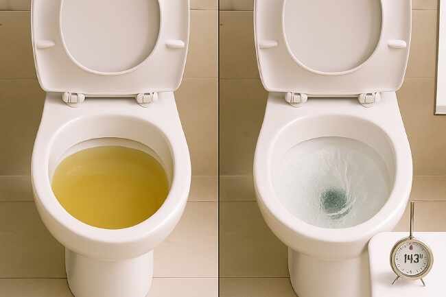 How to Unclog a Toilet Without a Plunger When the Water is High