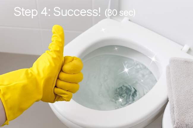 How to Unclog Toilet Without Plunger