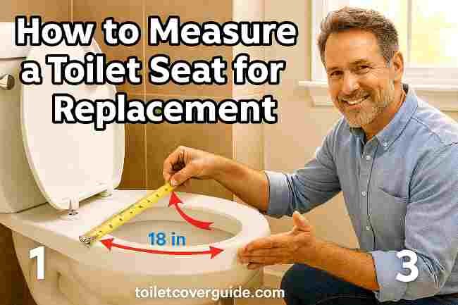 How to Measure a Toilet Seat for Replacement