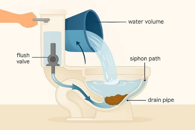 Can You Flush Poop with a Bucket of Water?