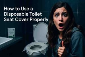 How to Use a Disposable Toilet Seat Cover Properly?
